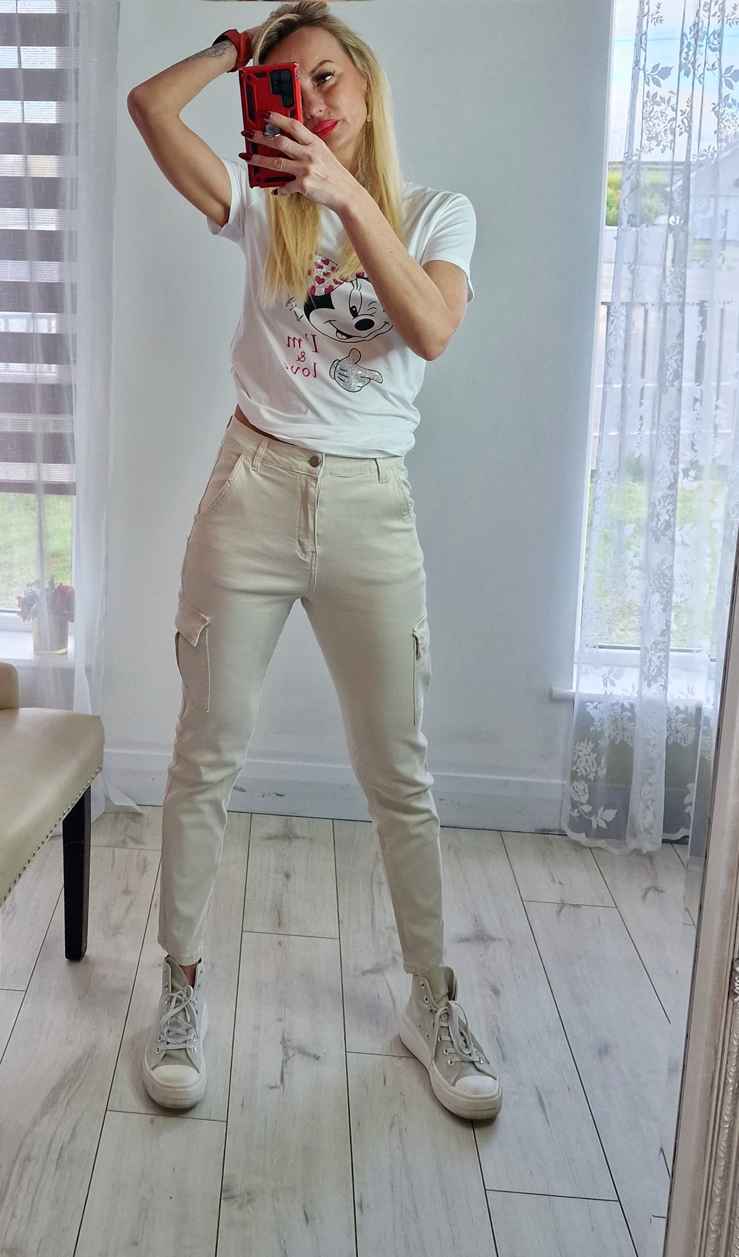 Daisy Tshirt White
