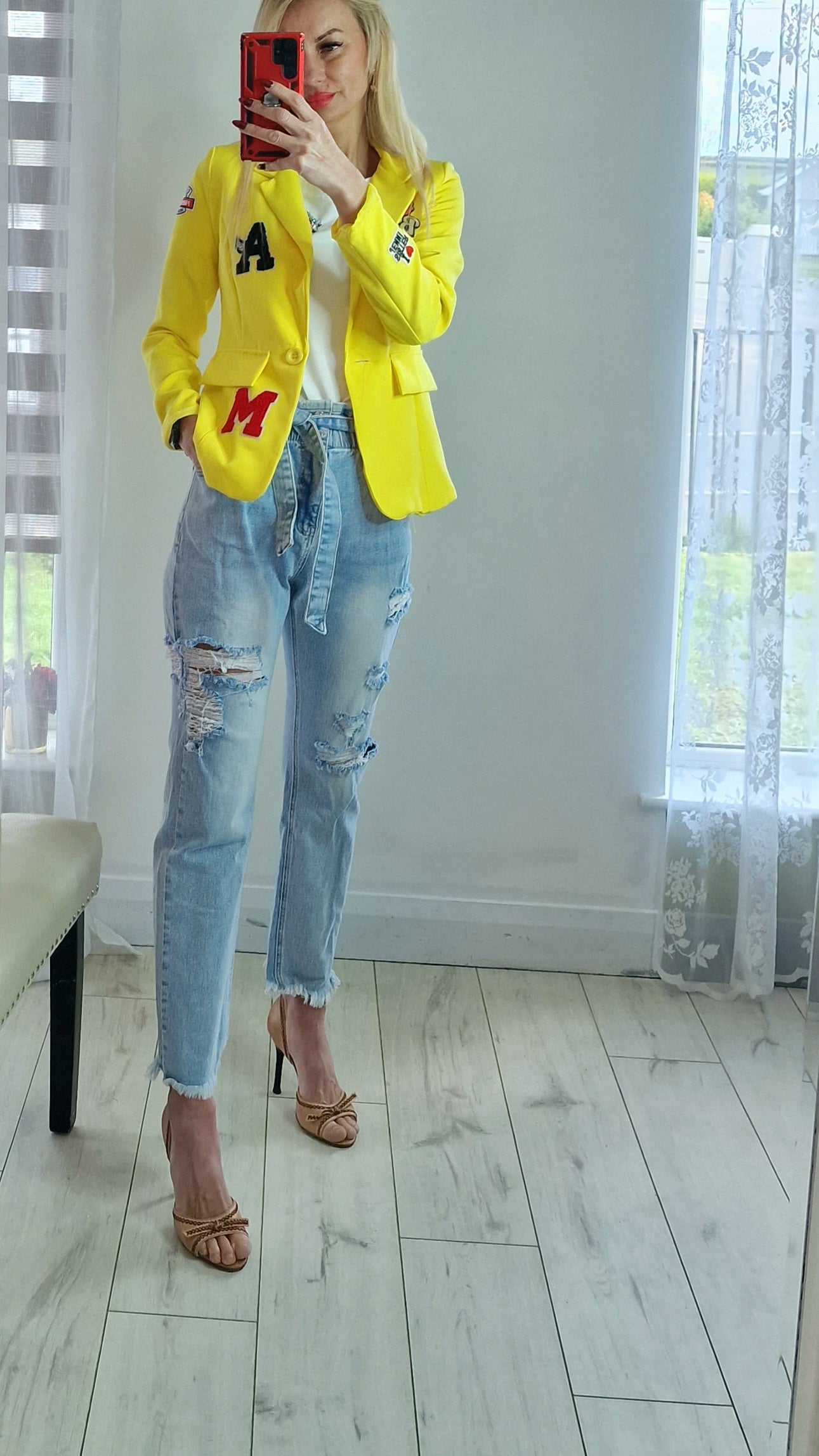 Yellow Spring Blazer