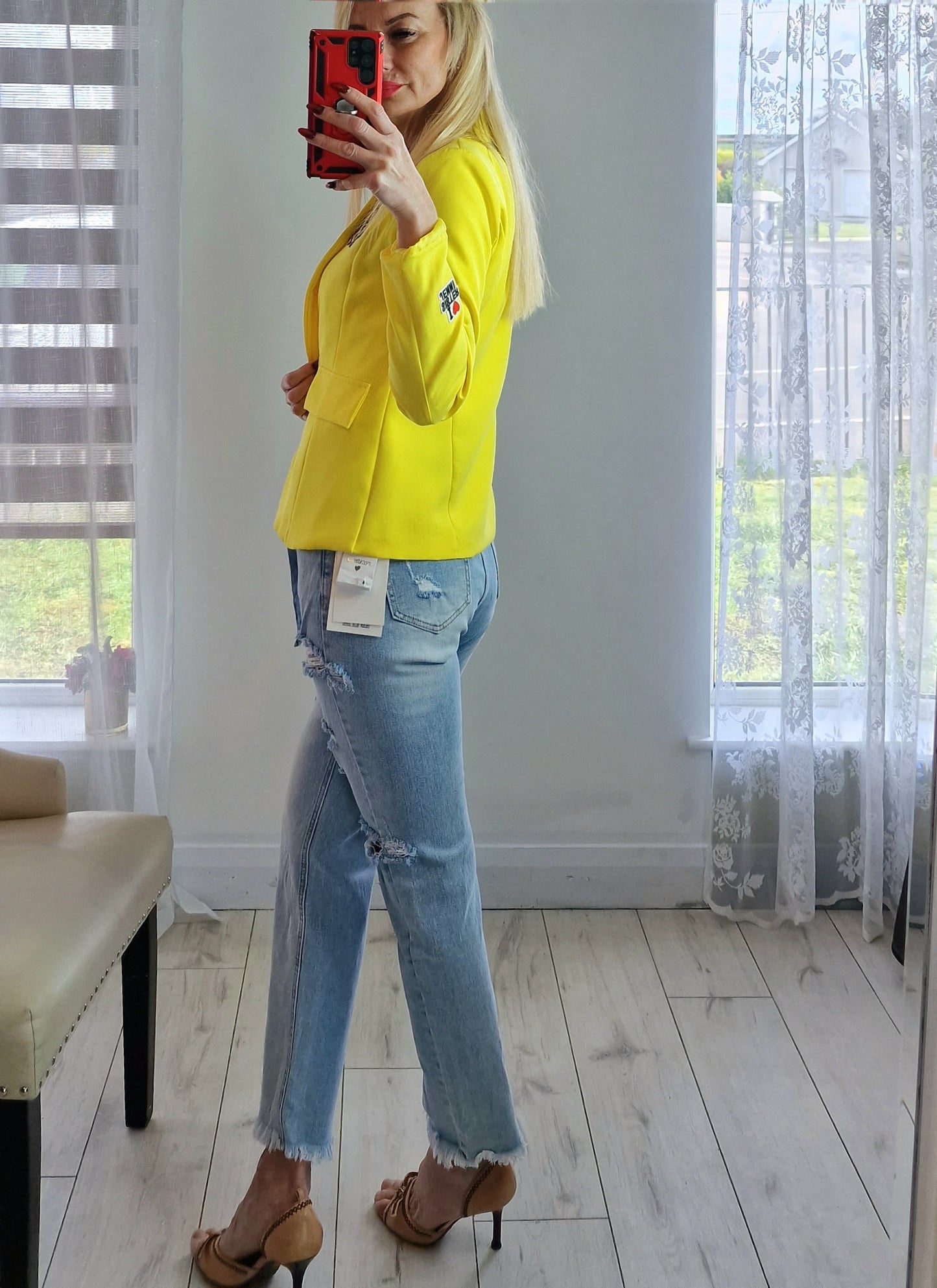 Yellow Spring Blazer