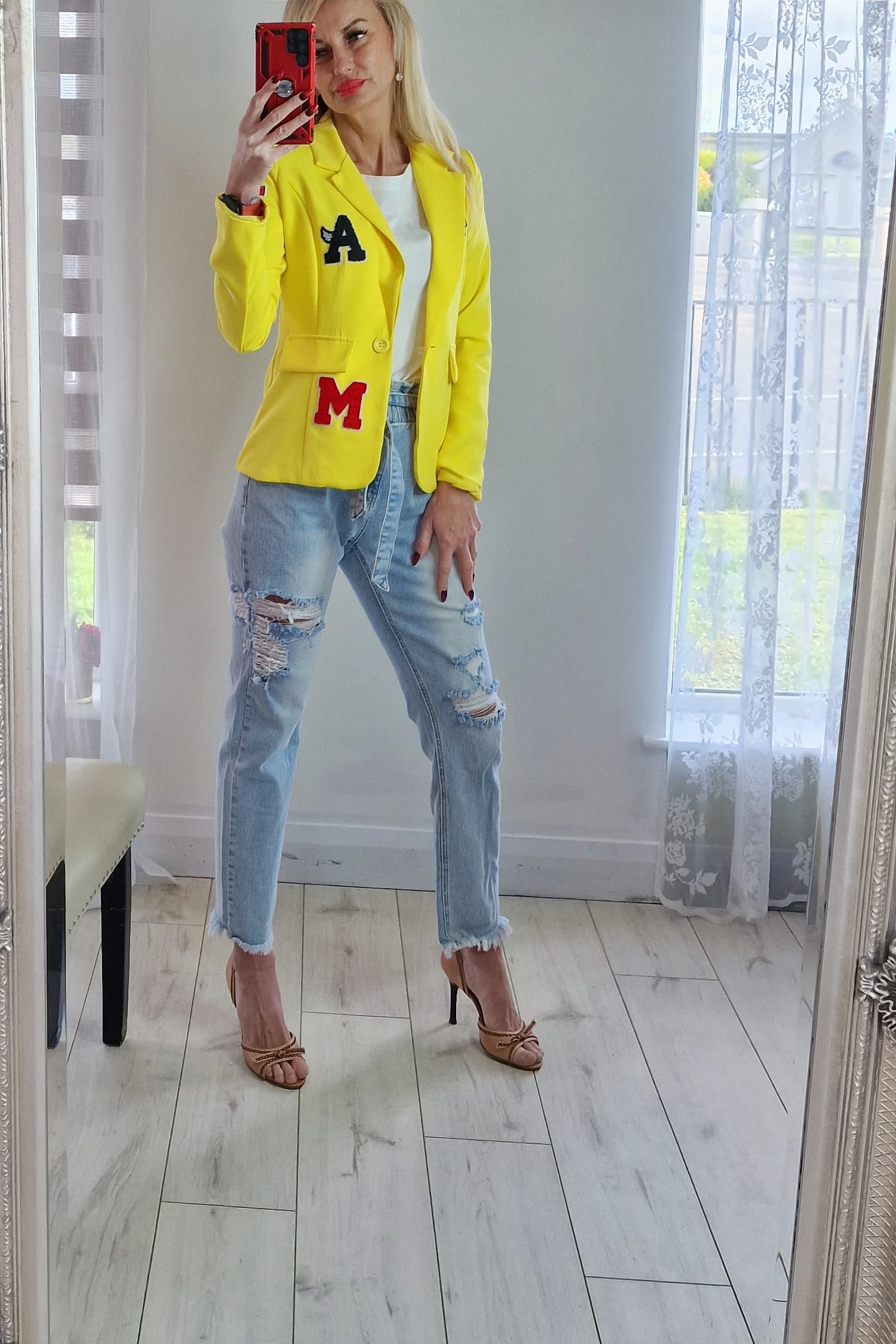Yellow Spring Blazer
