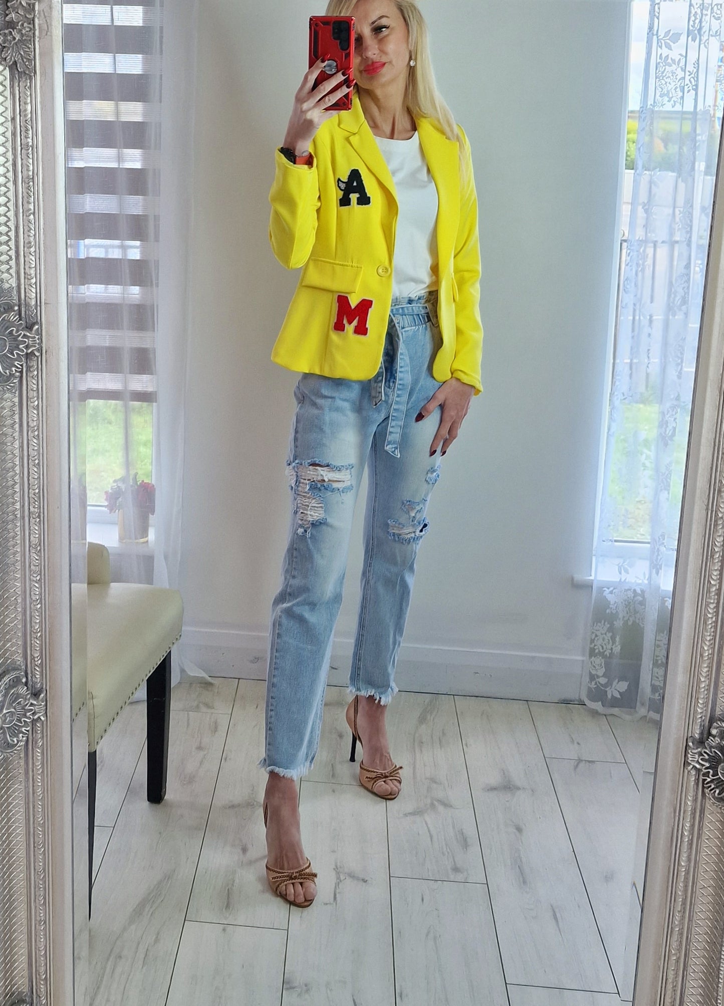 Yellow Spring Blazer