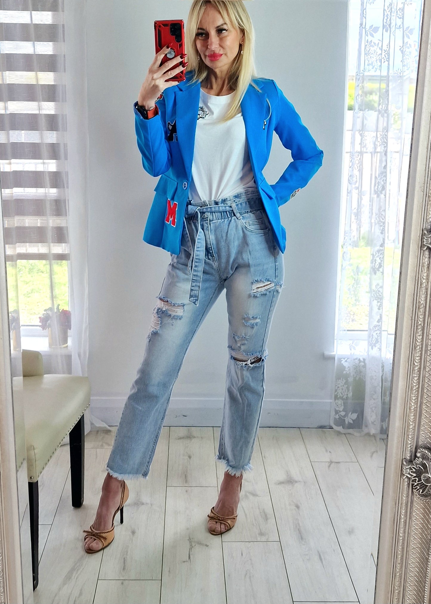 Sky Blue Blazer