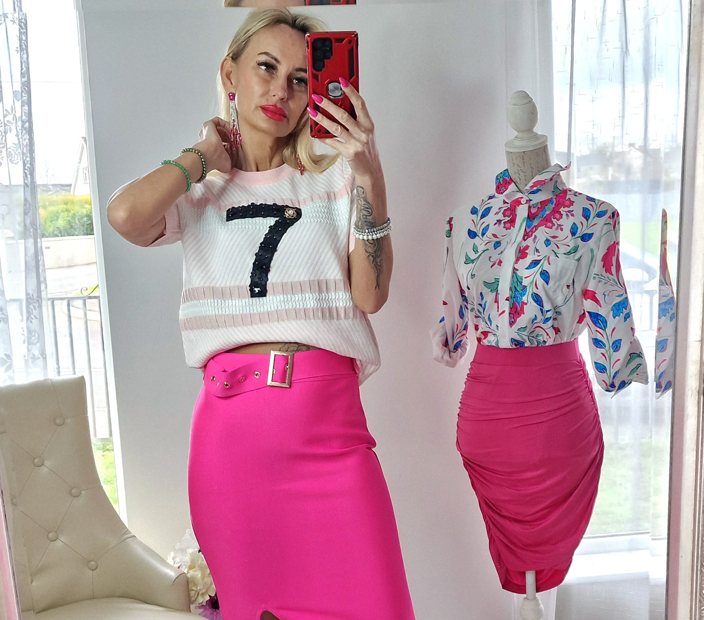 7° Short Sleeve Sweater