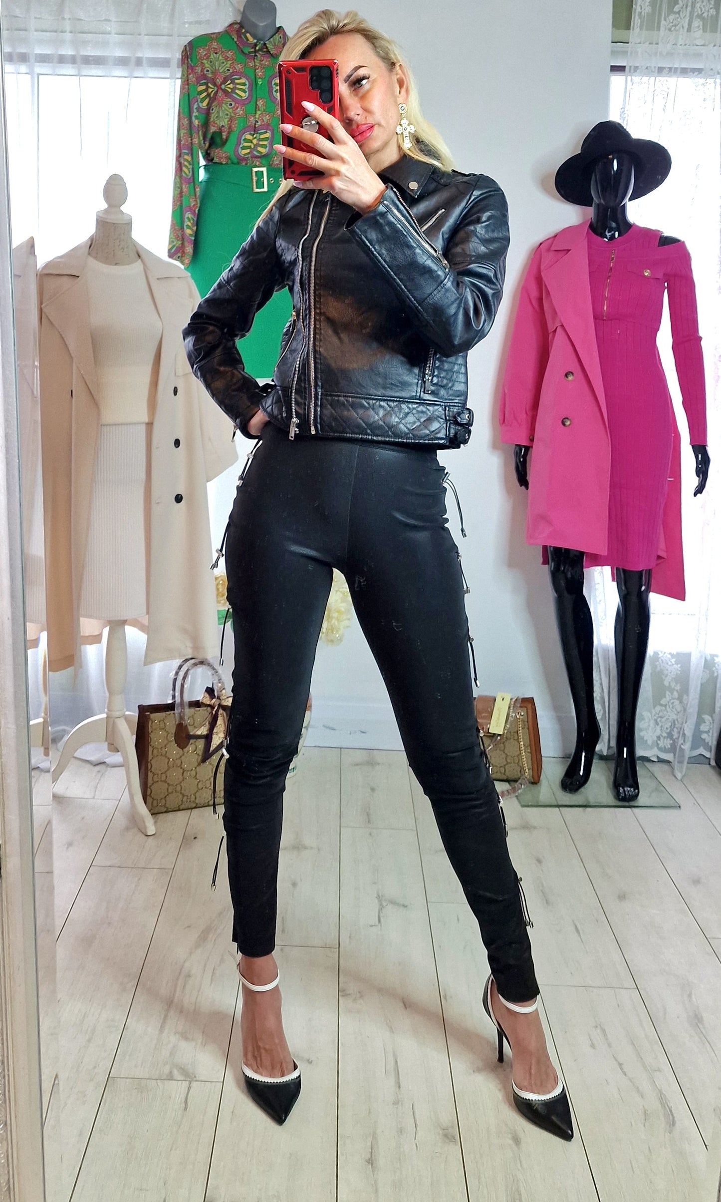 Eco Leather Black Jacket