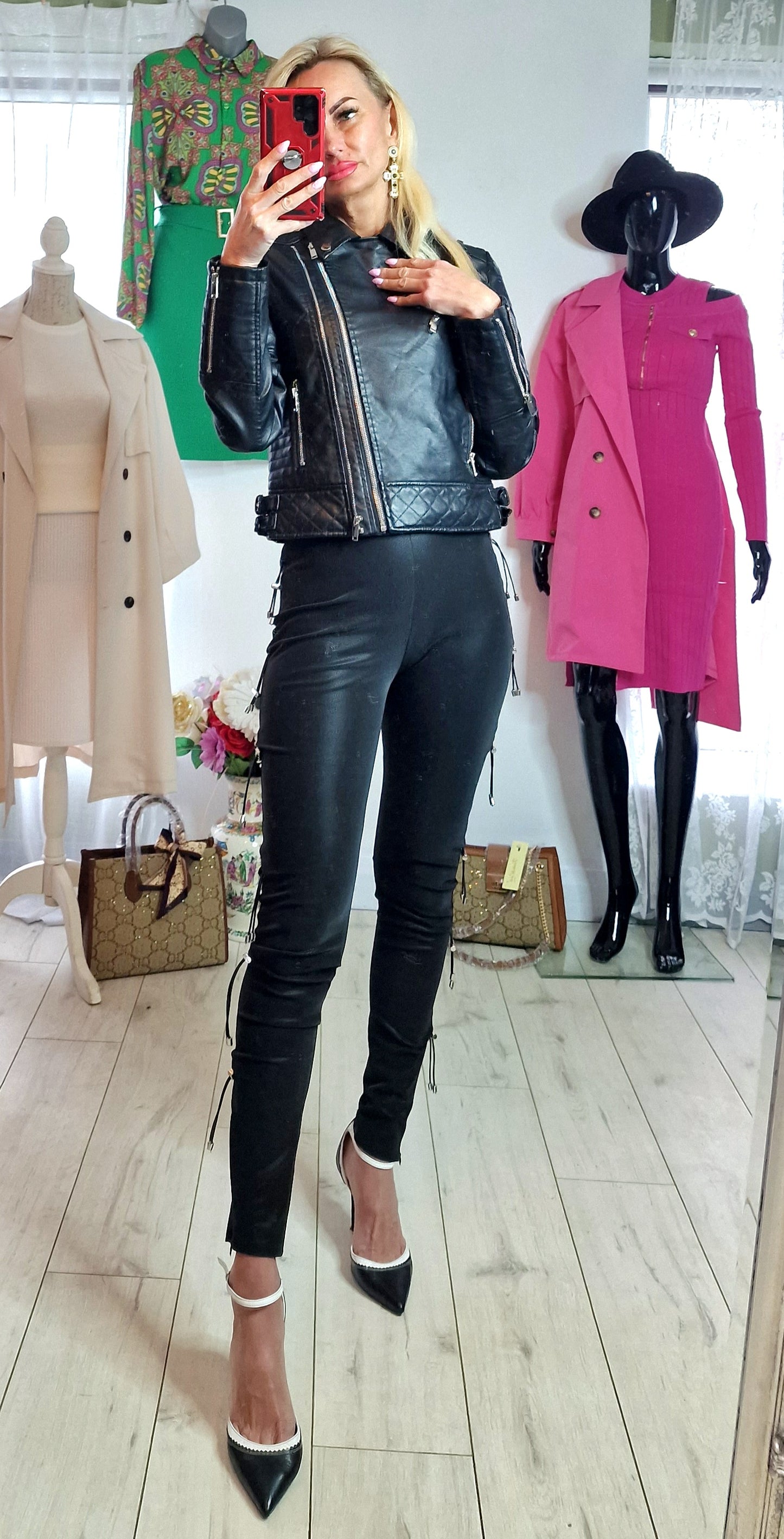 Eco Leather Black Jacket