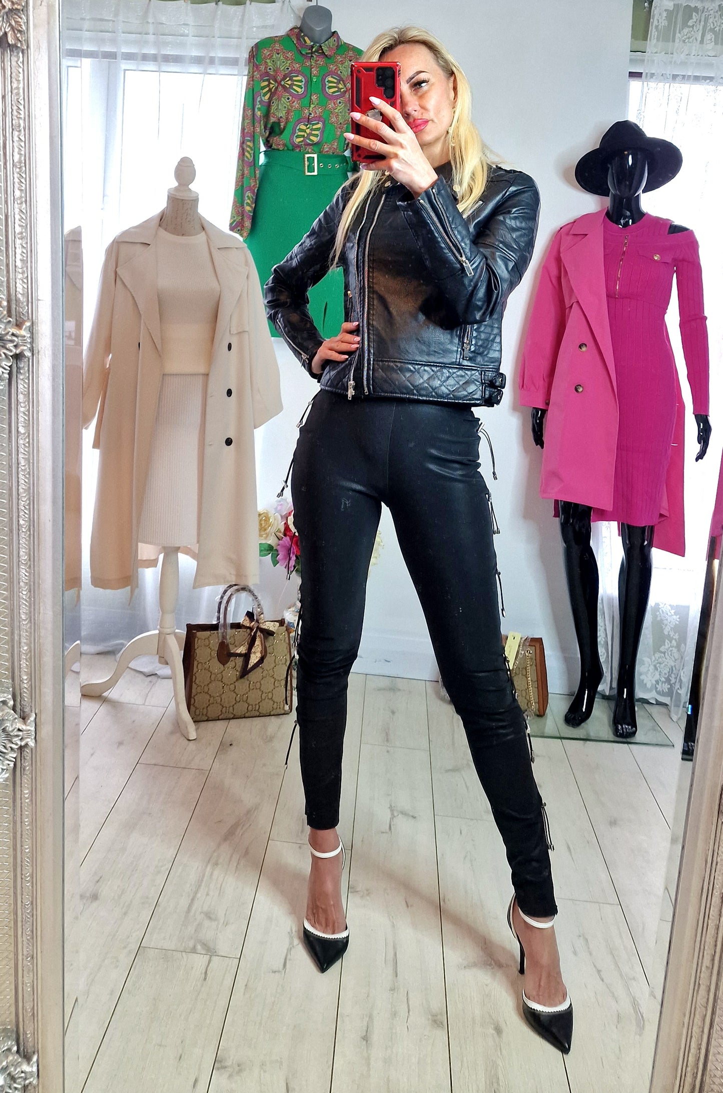 Eco Leather Black Jacket