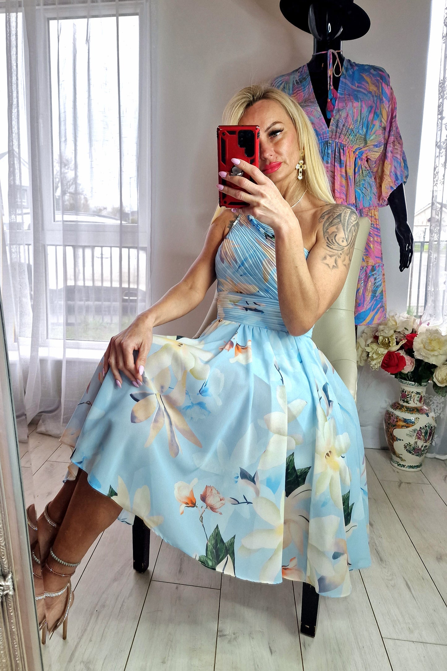 Occasion Dress One Shoulder- France
