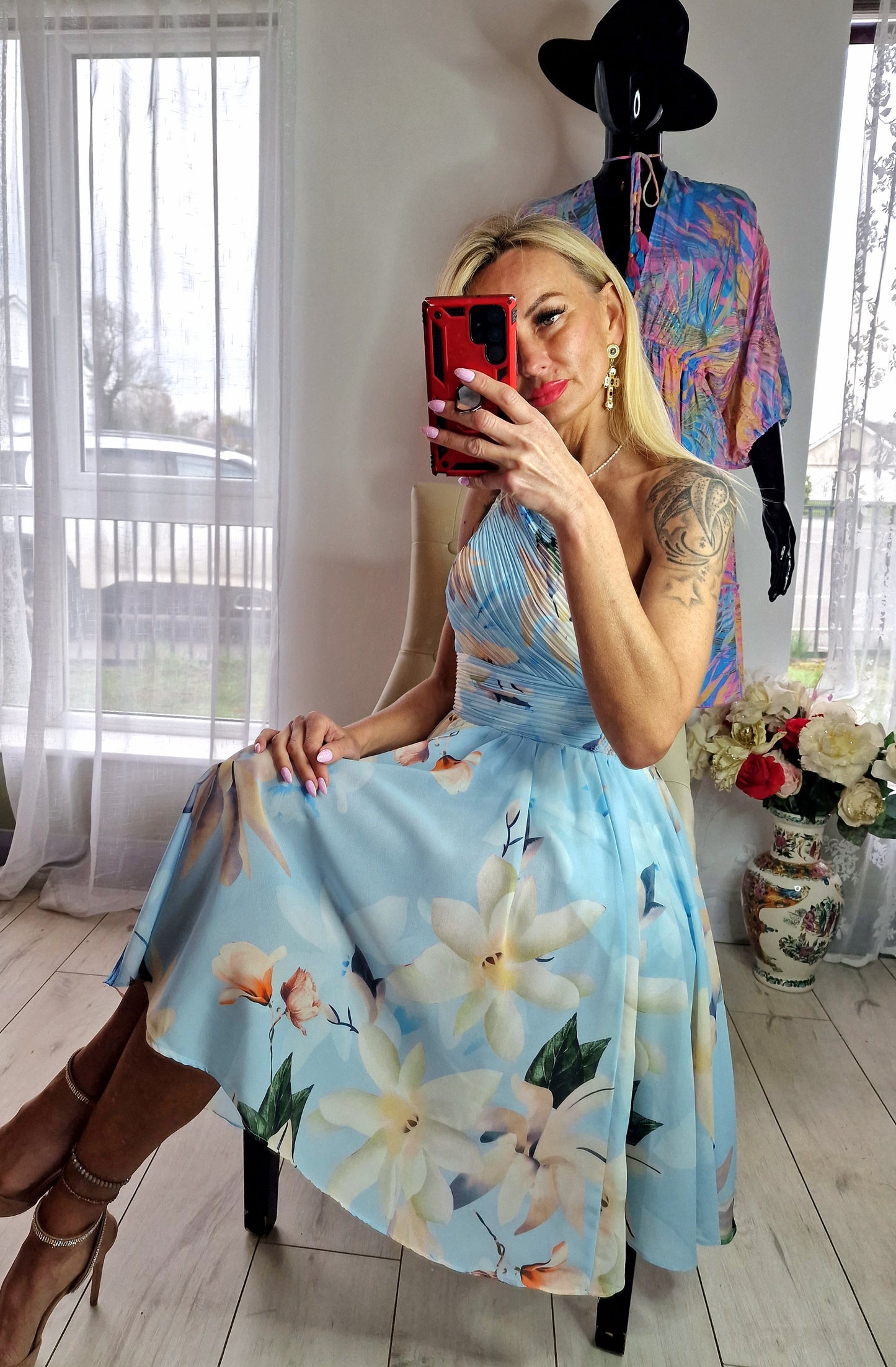 Occasion Dress One Shoulder- France