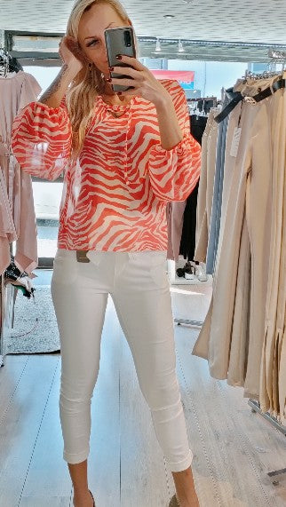 Blouse-top-2 Different Print Colours