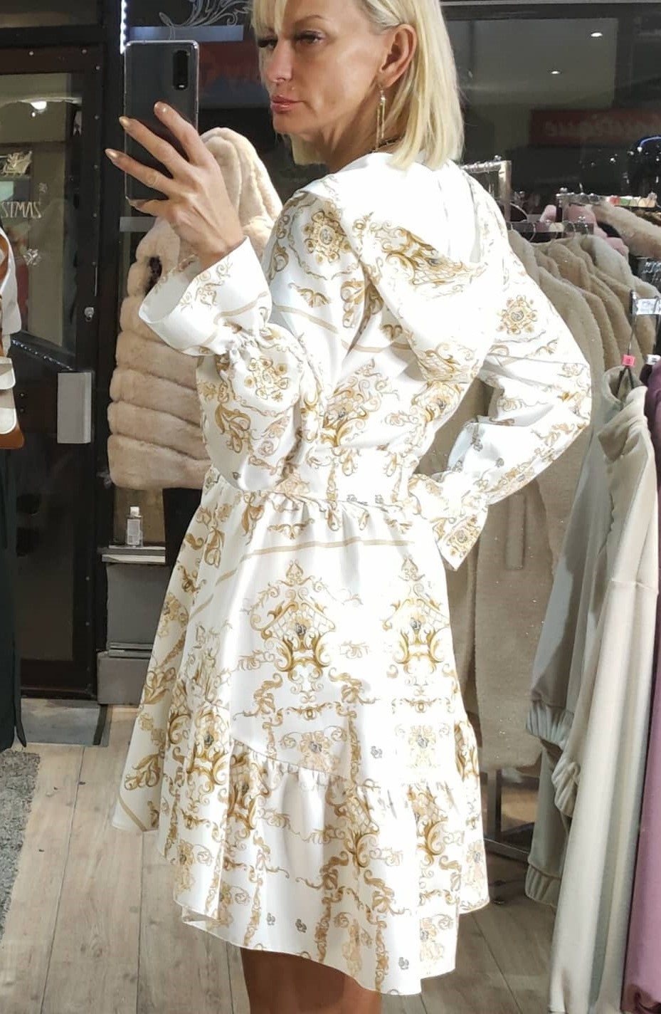 Hooded Dress