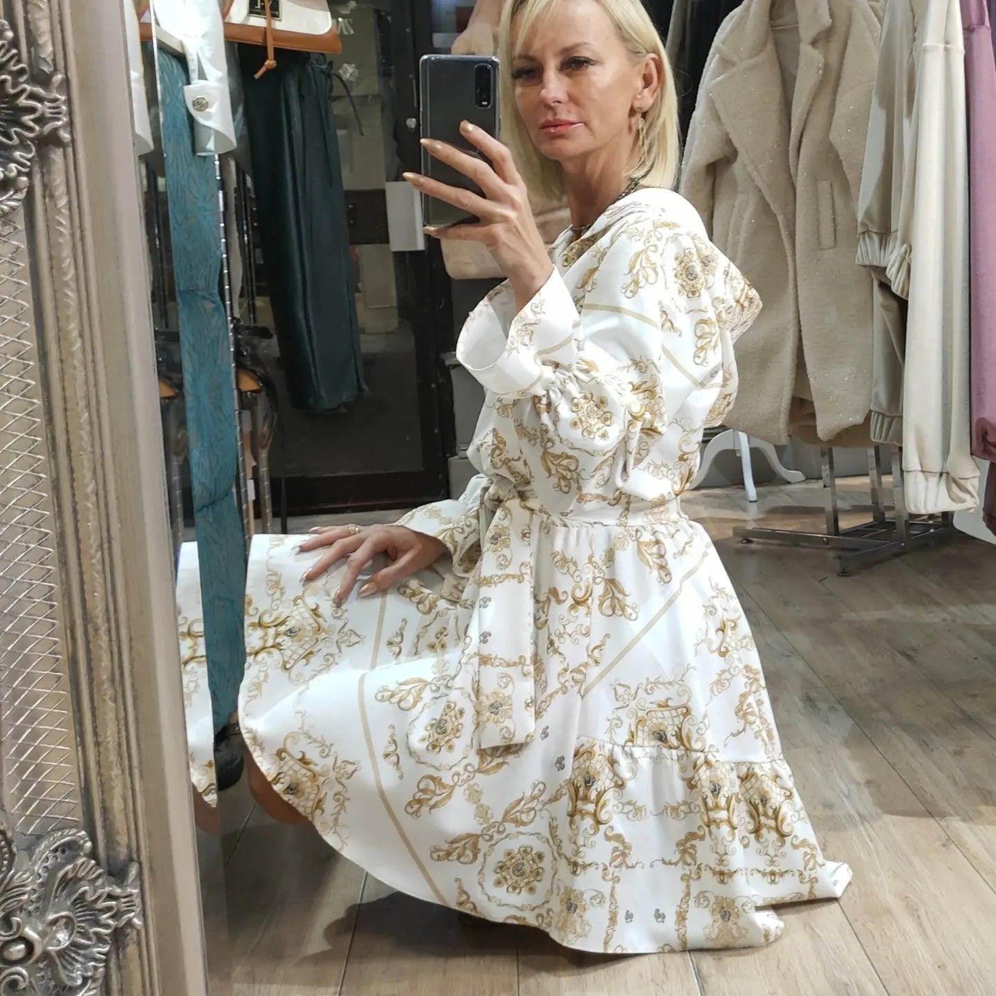 Hooded Dress