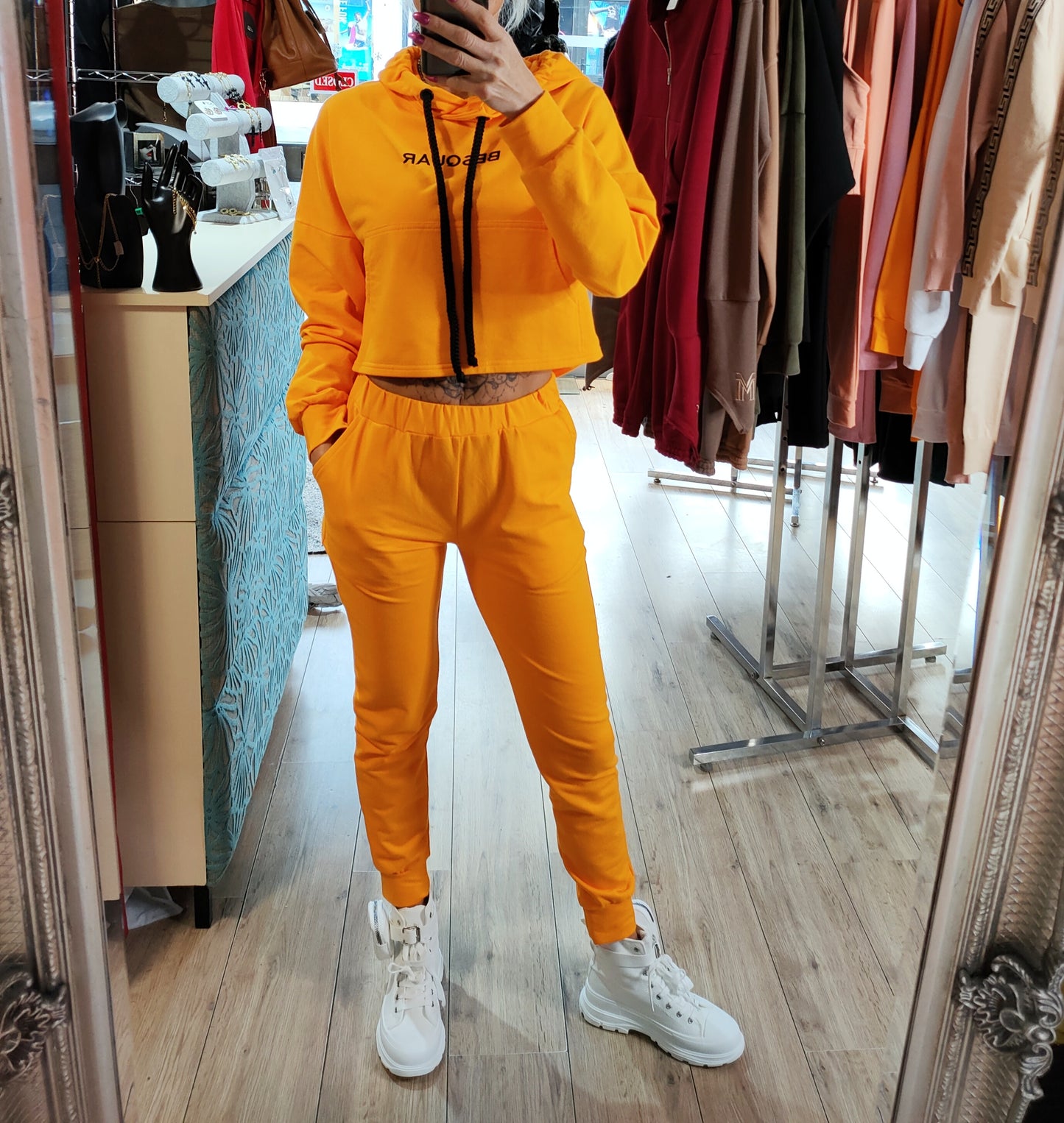 Orange Tracksuit