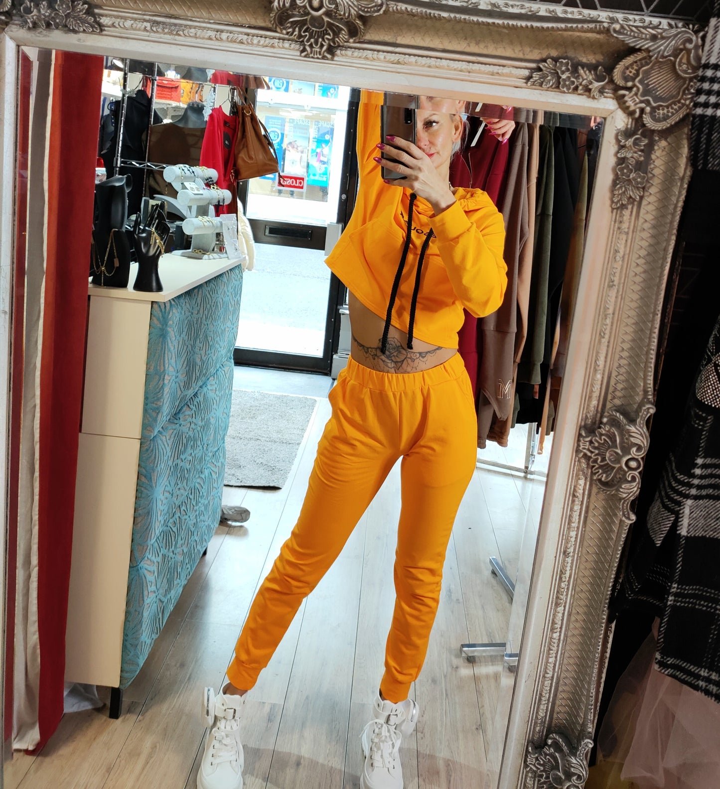 Orange Tracksuit