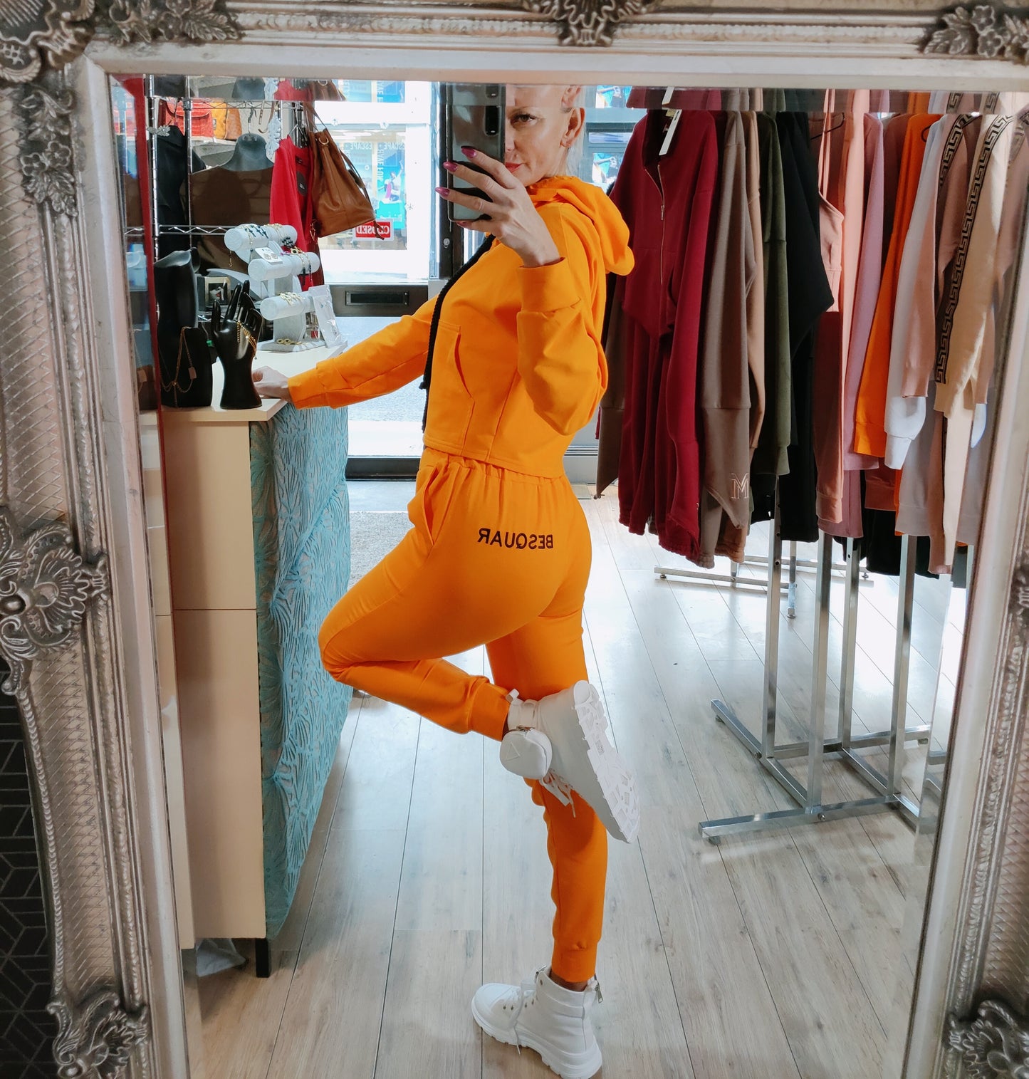 Orange Tracksuit