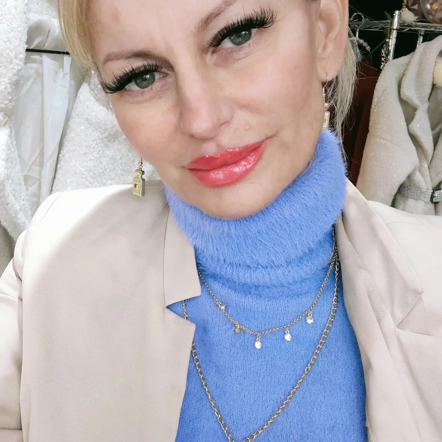 Chanel Bottle Perfume Earrings