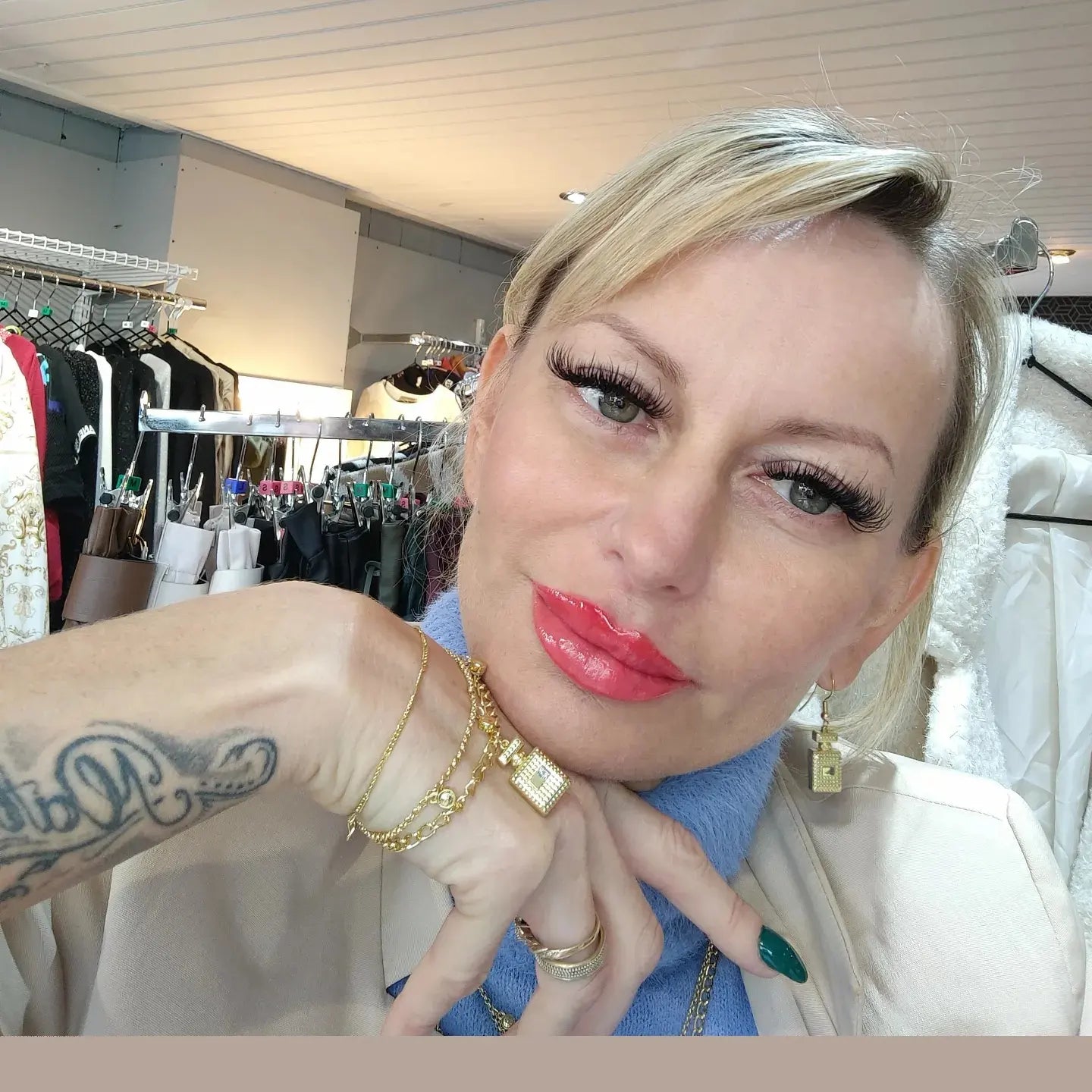 Chanel Bottle Perfume Earrings
