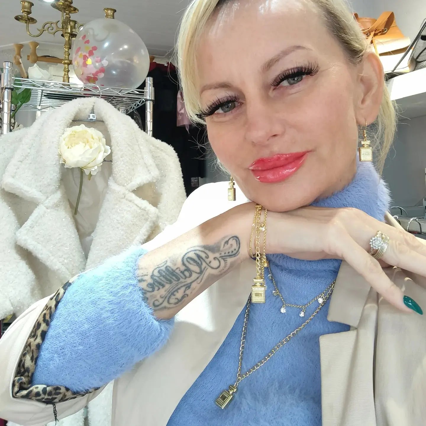 Chanel Bottle Perfume Earrings