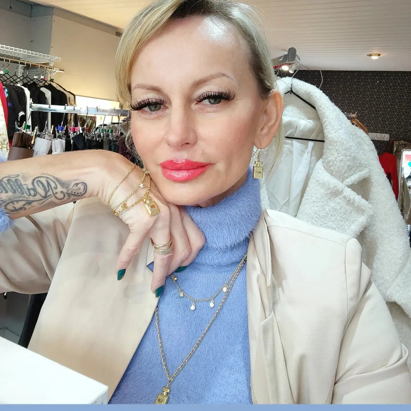 Chanel Bottle Perfume Earrings