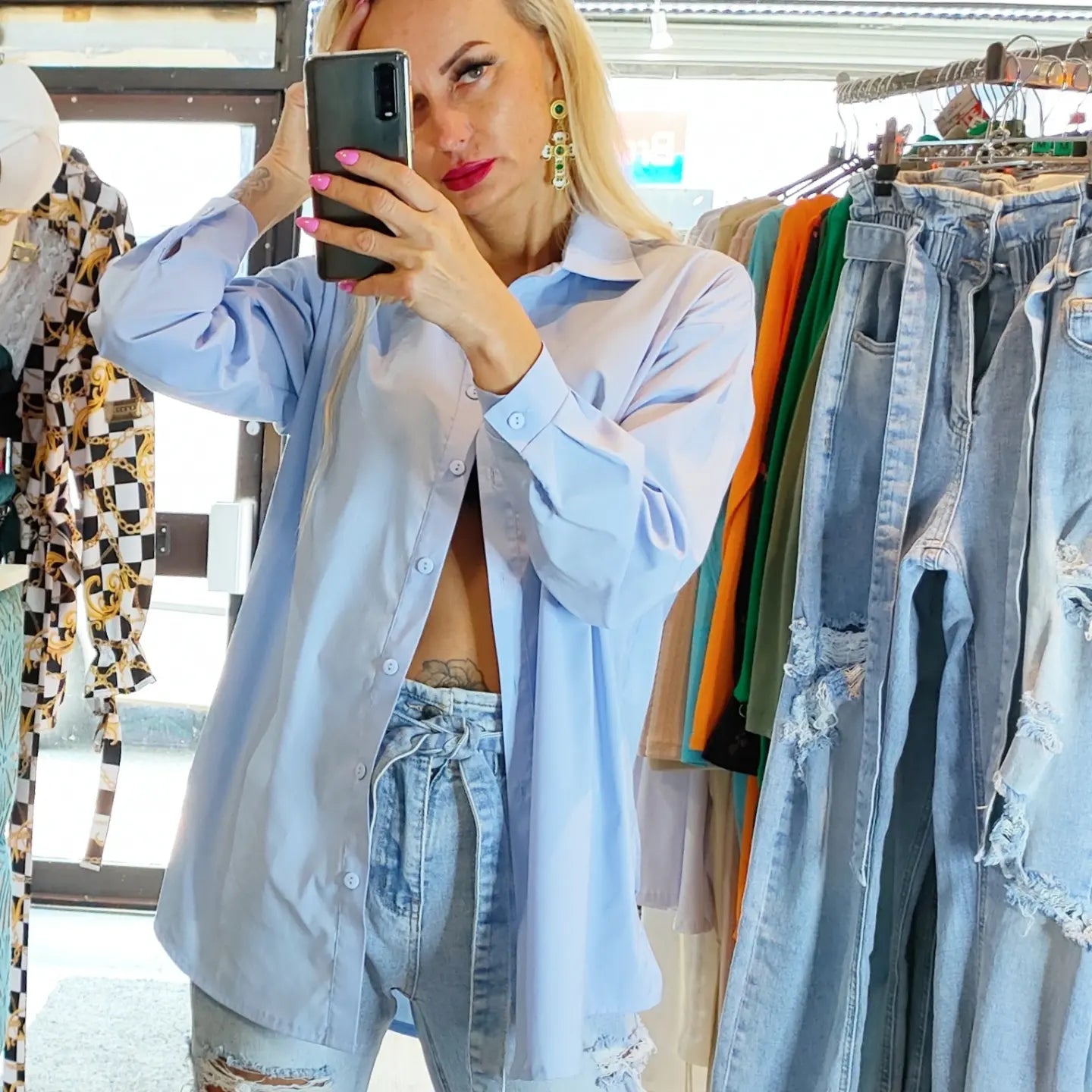 Blue Shirt