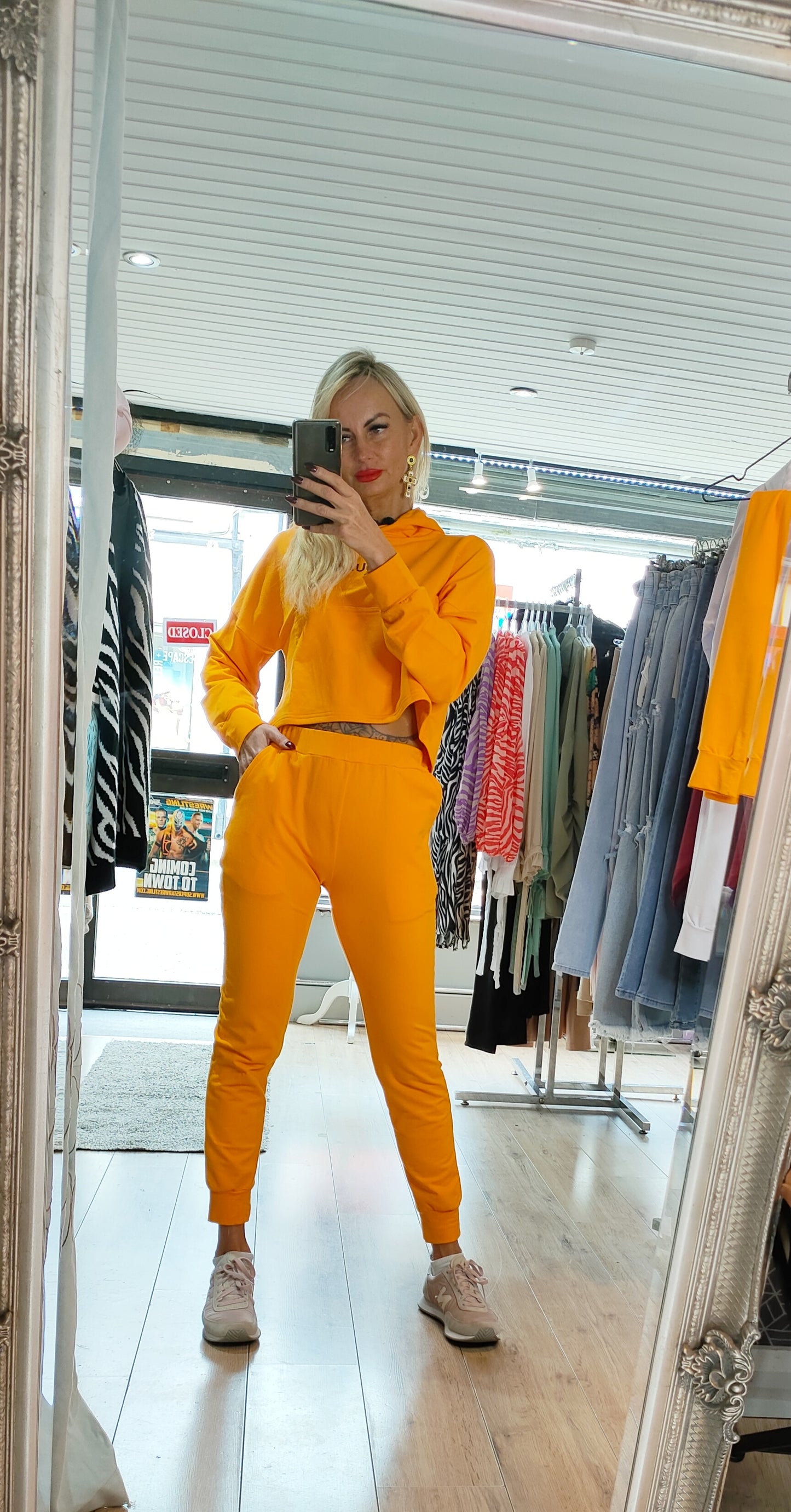 Orange Tracksuit
