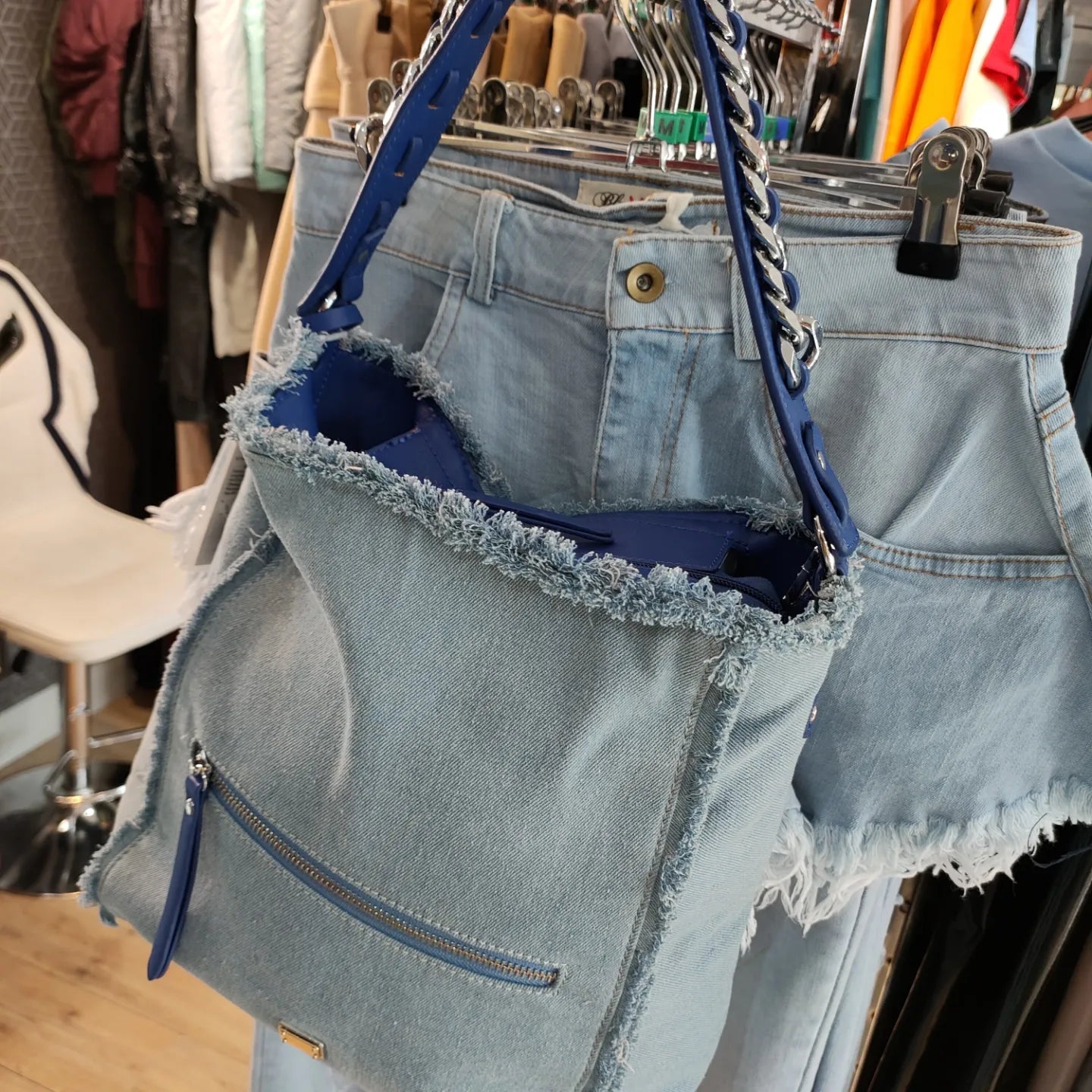 Denim Handbag