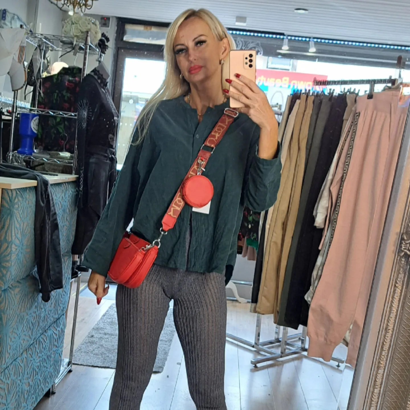 Red Handbag