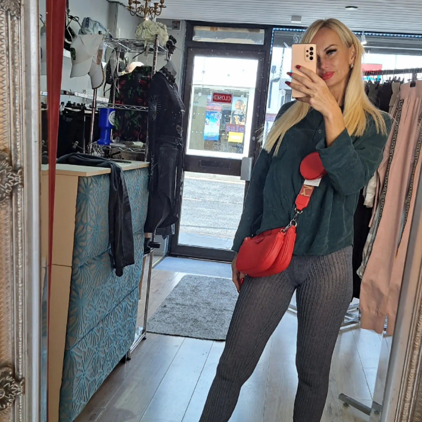 Red Handbag