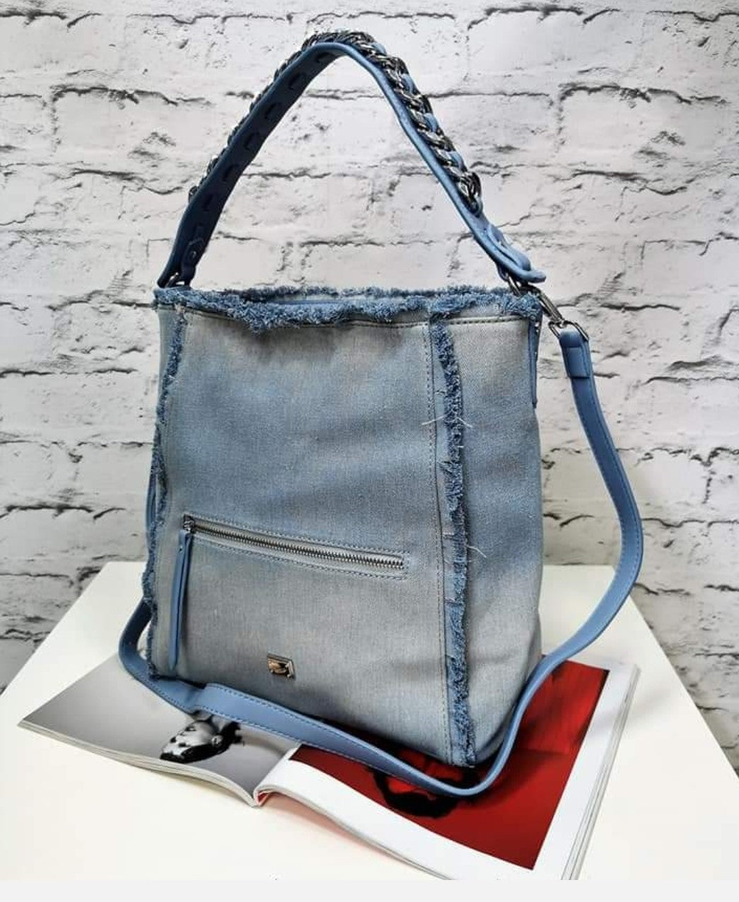 Denim Handbag