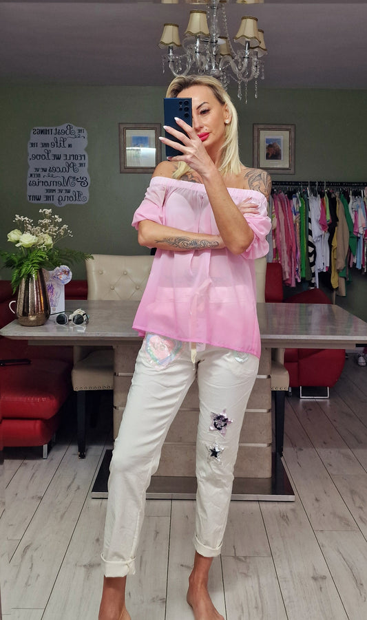 Shoulders Off Summer Top S, M, L