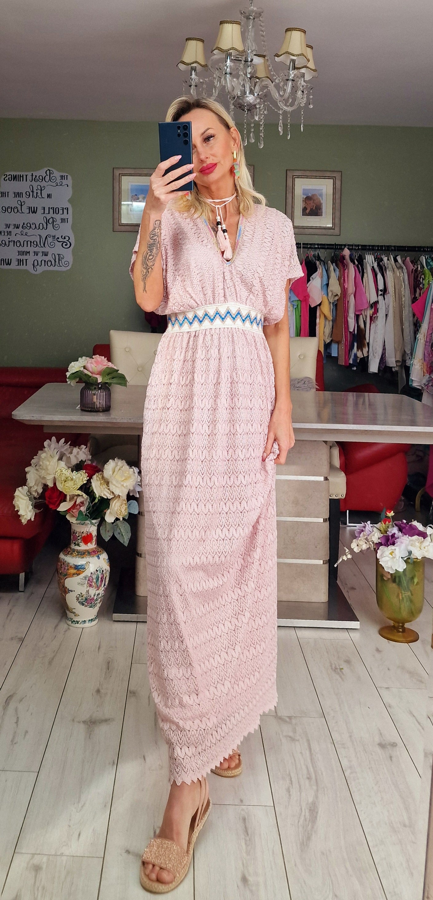 From France Long Dress