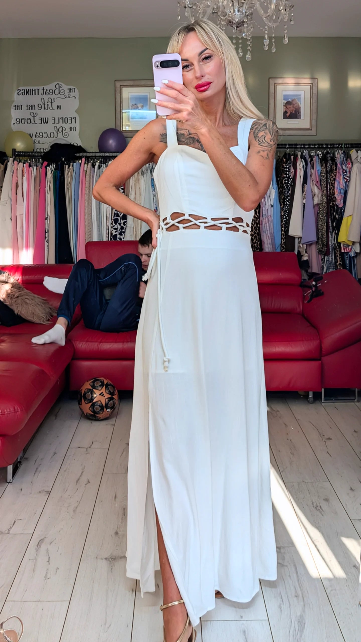 White Summer Dress