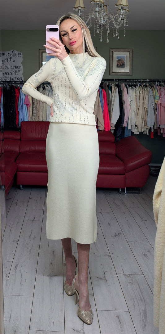 Midi Knitted Skirt