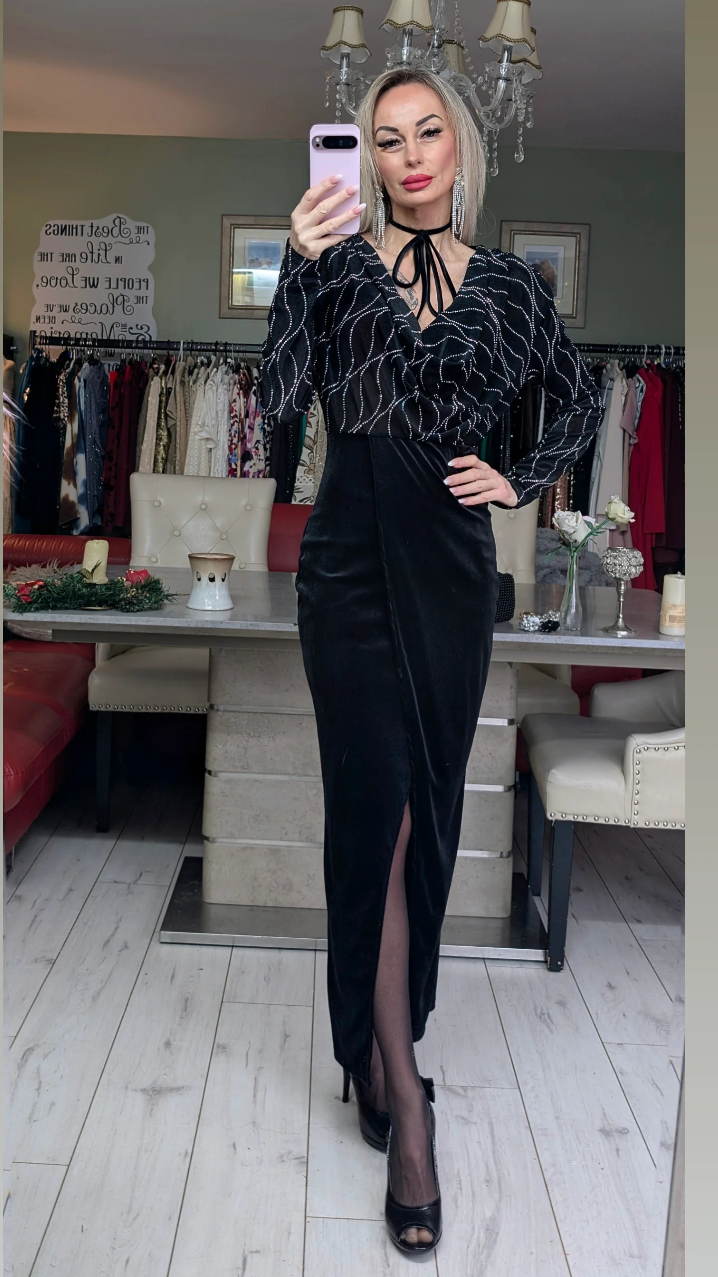 Velvet Stunning Dress