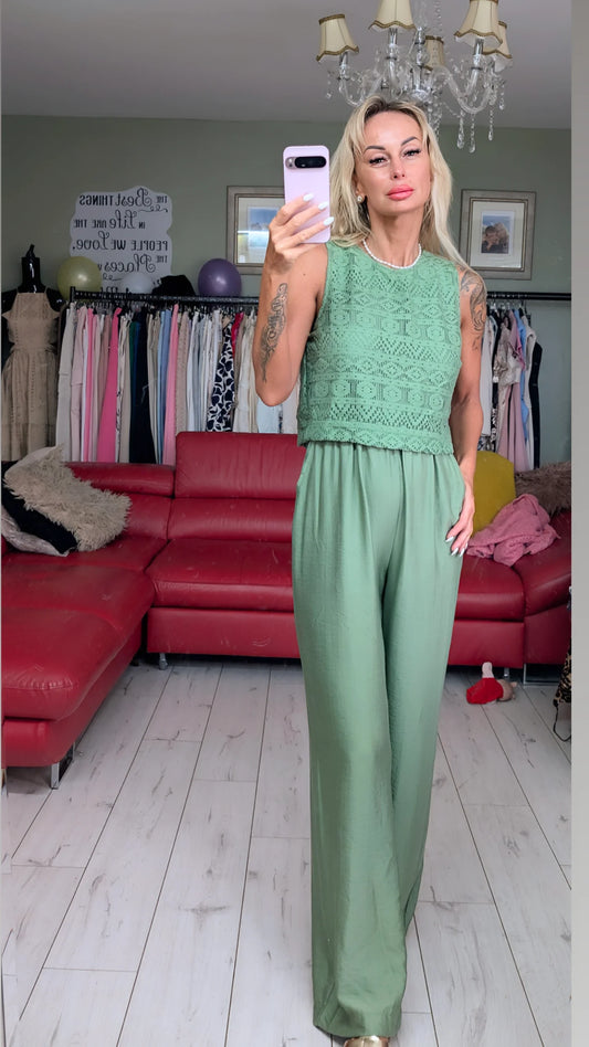 Jumpsuit Open Back