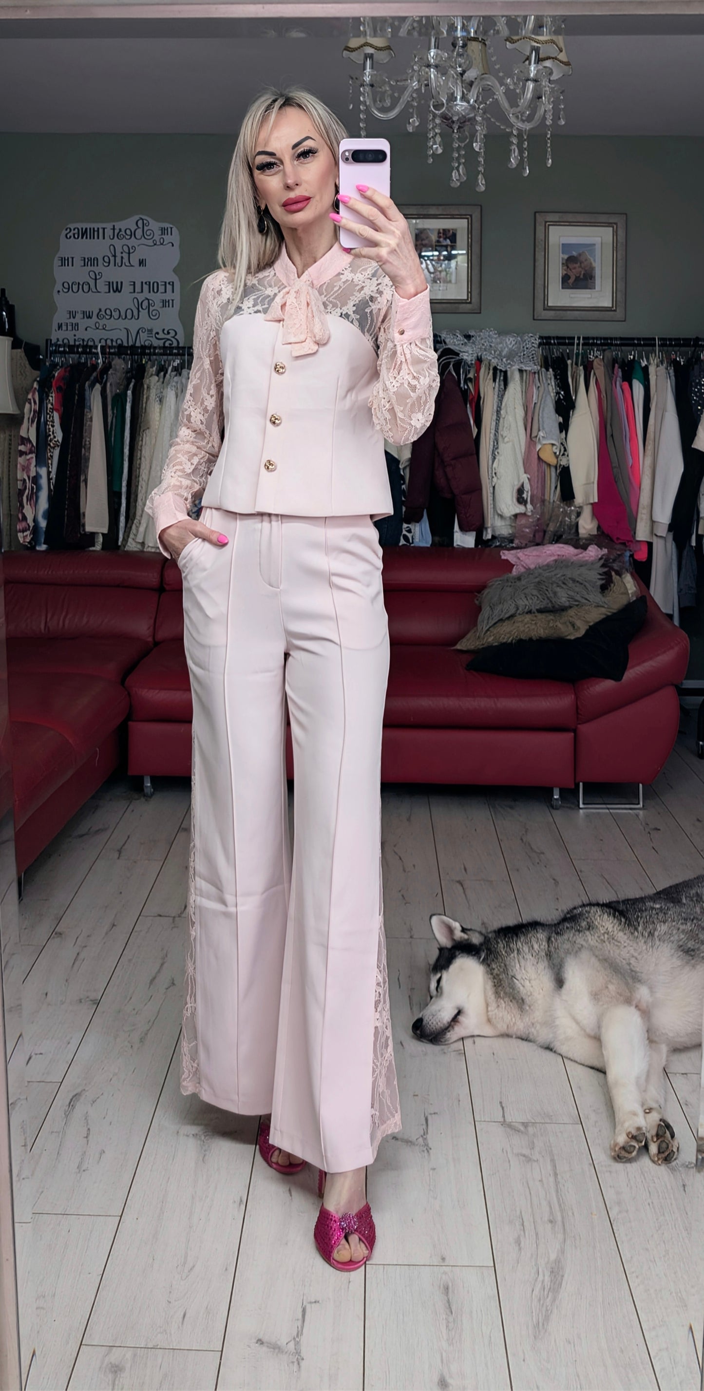 Occasionally Set Blouse and Trousers.