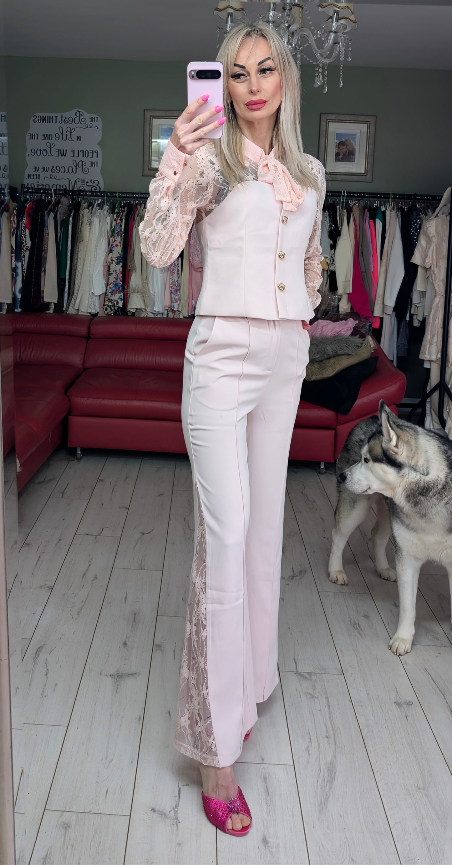 Occasionally Set Blouse and Trousers.