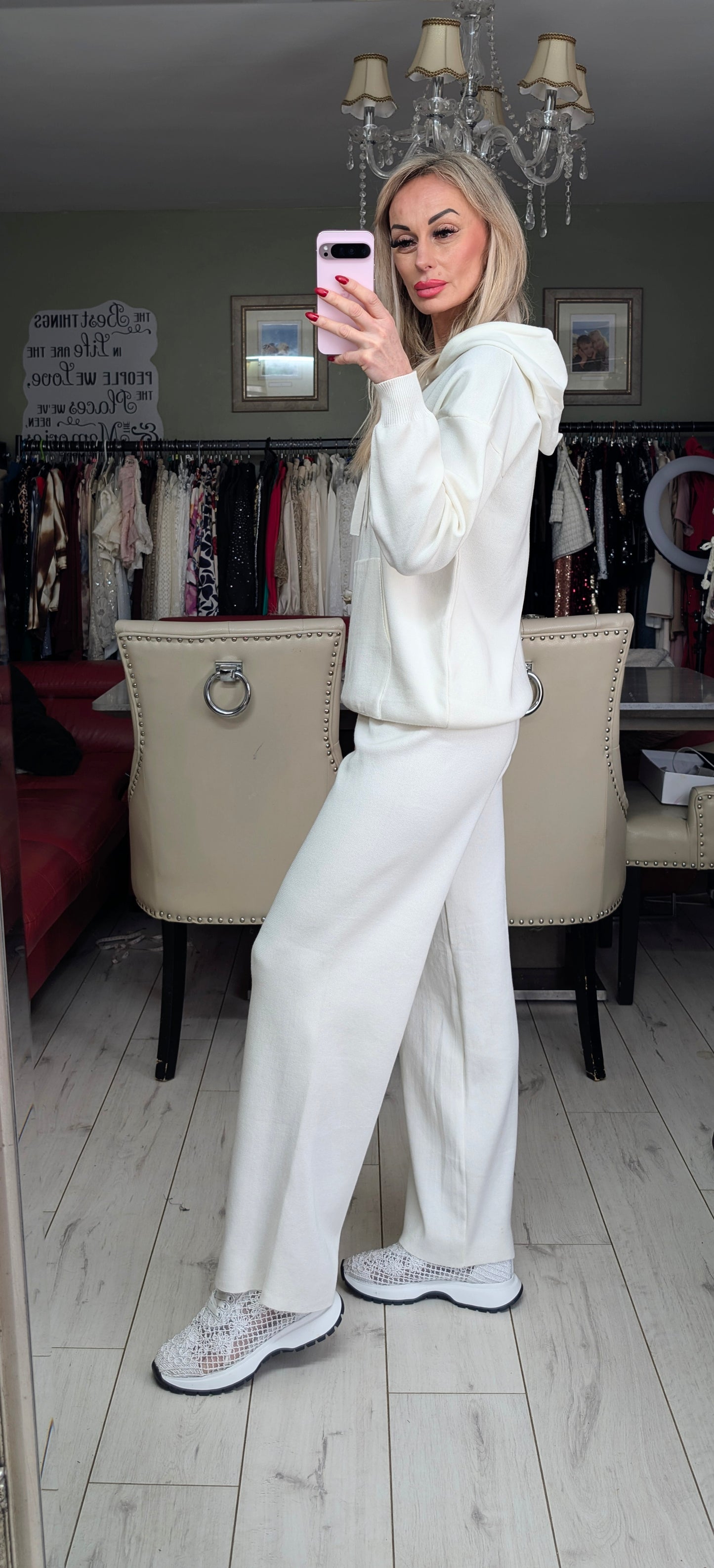 Set Of Trousers And Hoodie