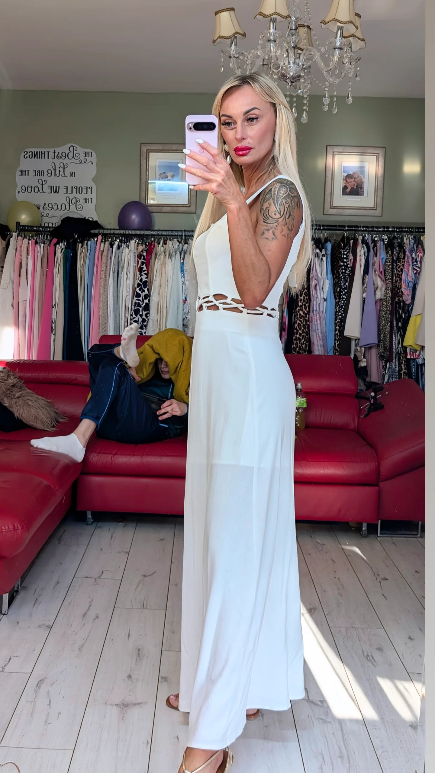 White Summer Dress