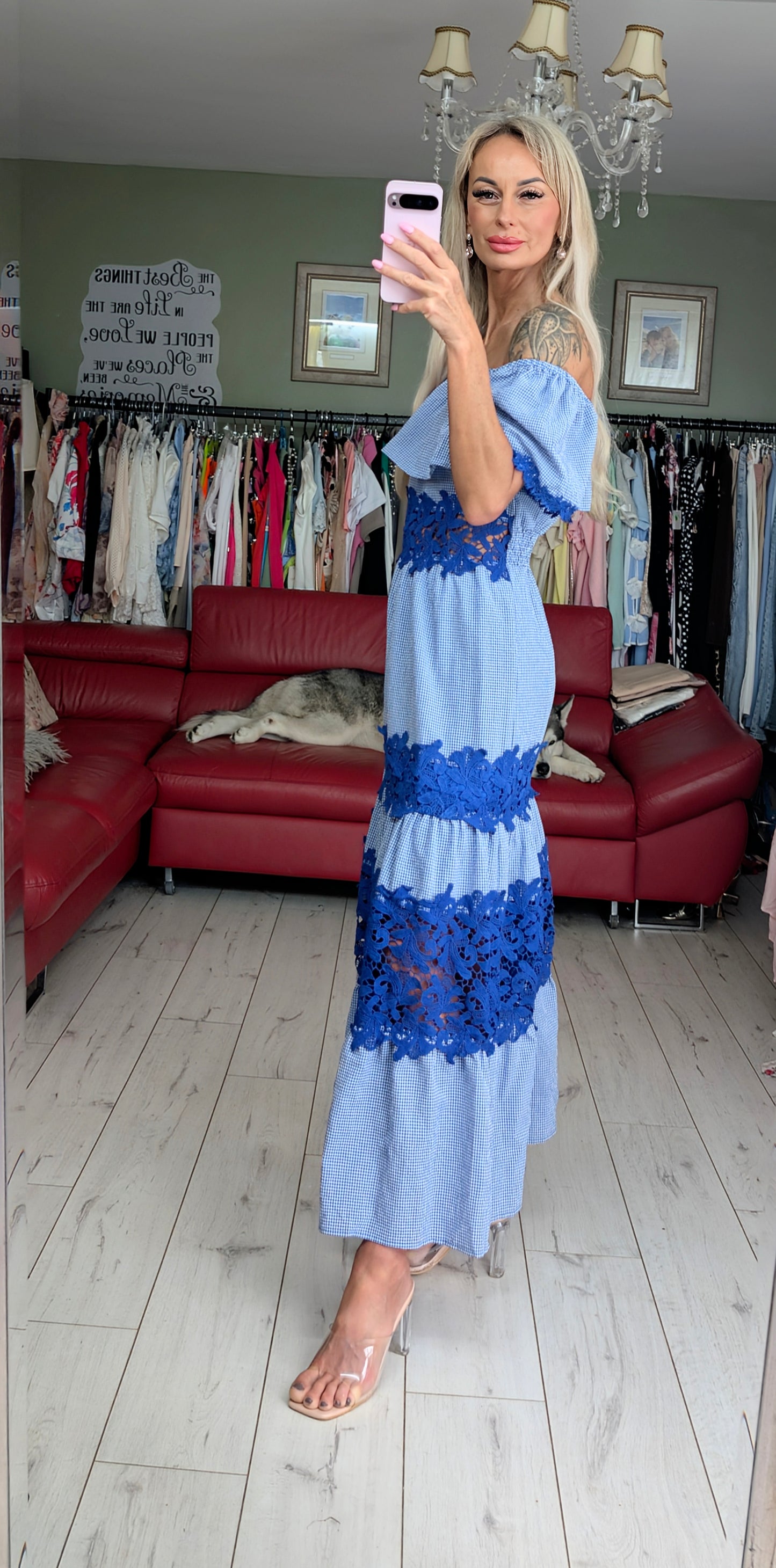 Off The Shoulder Summer Dress