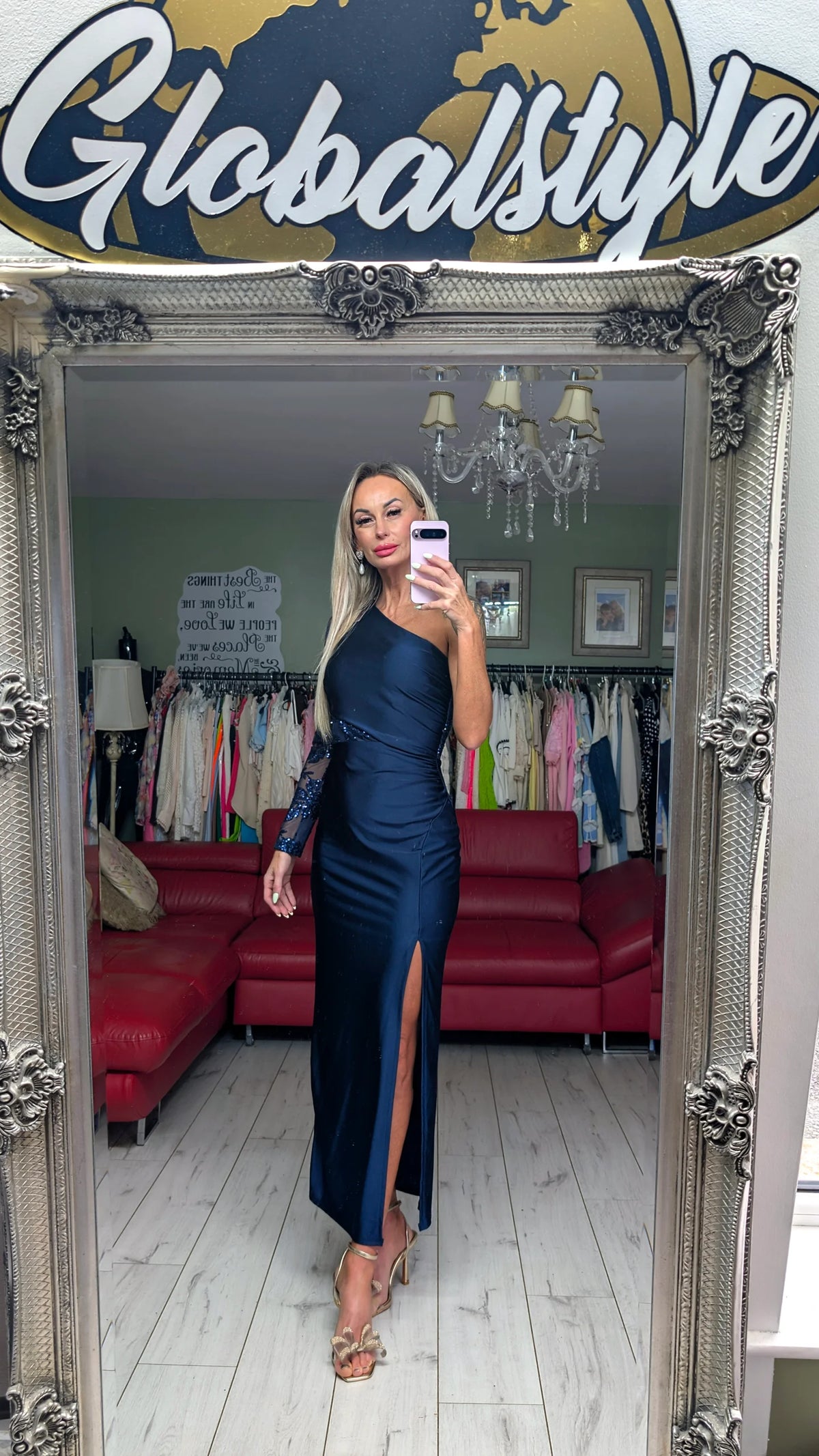 Navy Occasionally Long Dress