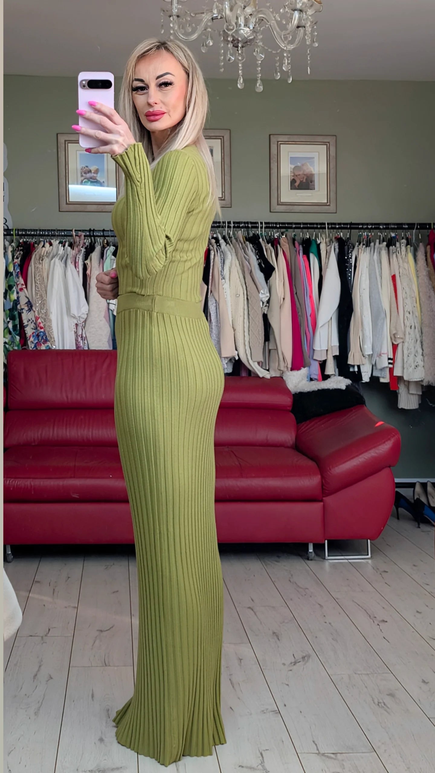 Set Of Skirt And Top