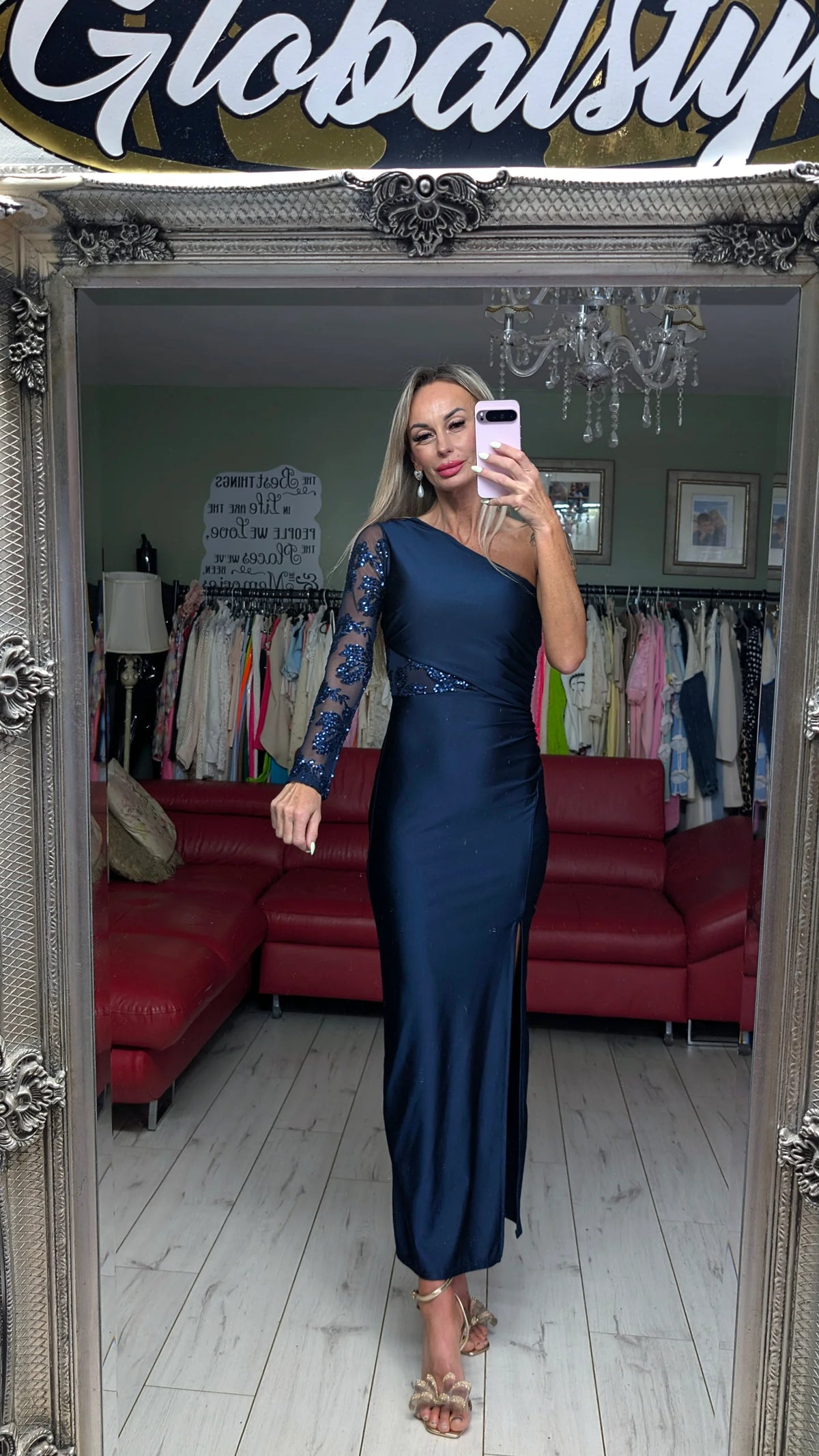 Navy Occasionally Long Dress
