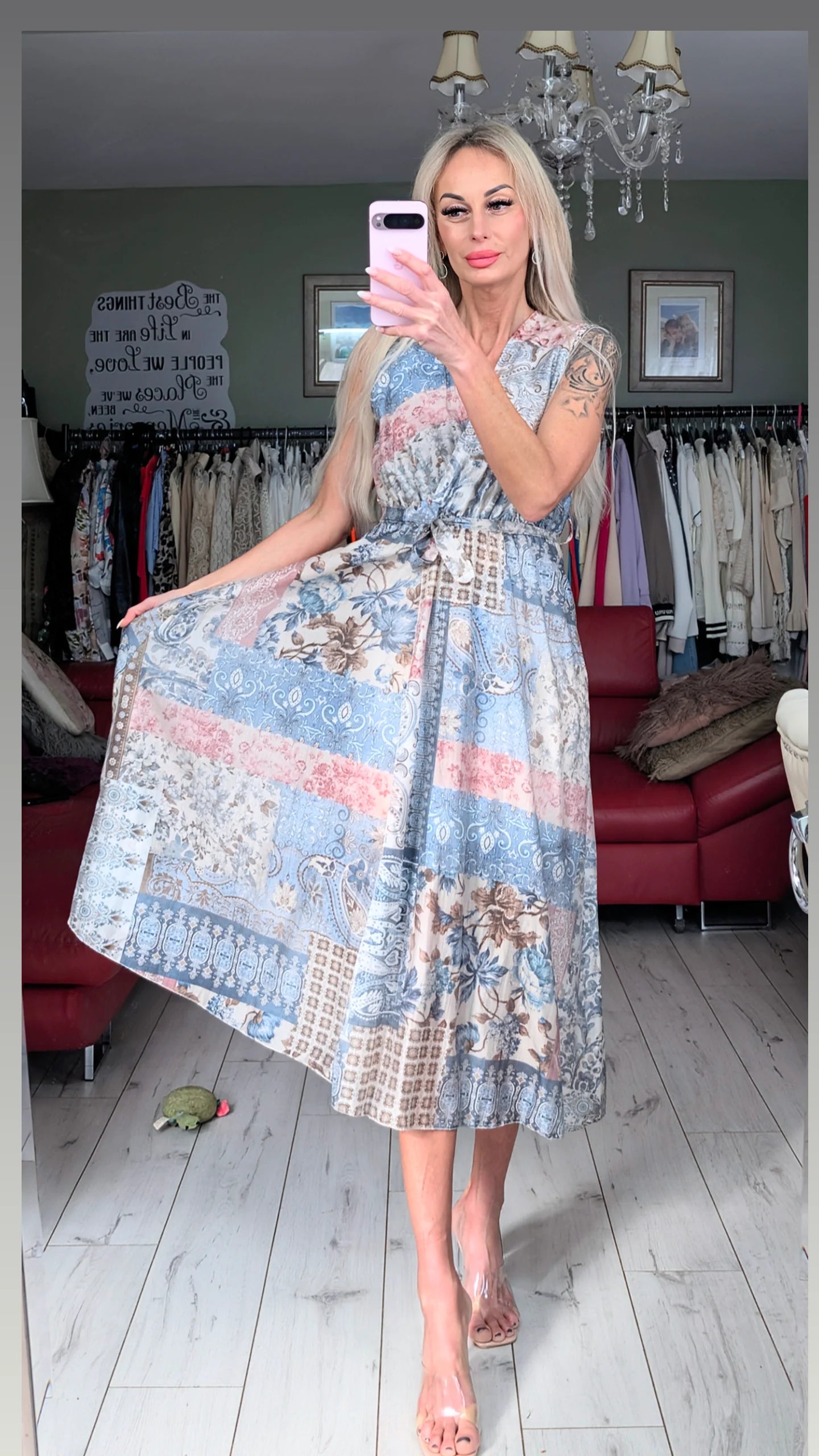 Midi Wrapped Dress