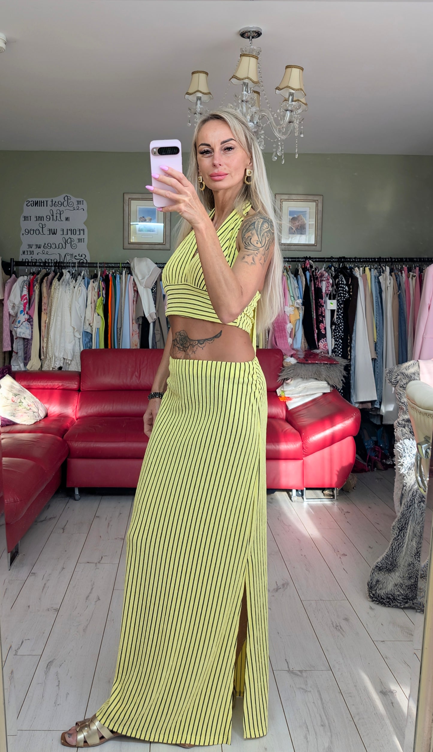 Set Of Skirt And Top