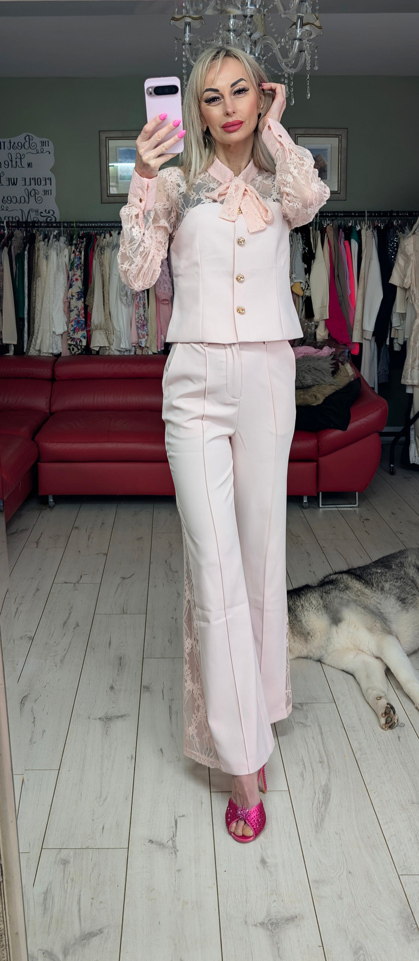 Occasionally Set Blouse and Trousers.