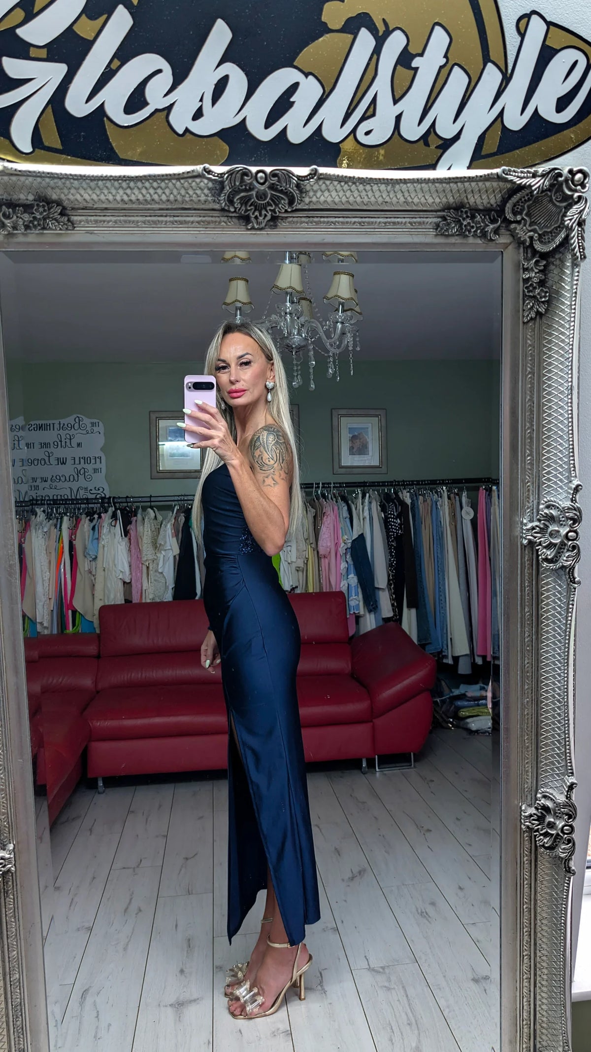 Navy Occasionally Long Dress