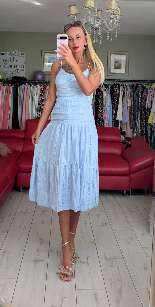 Baby Blue Set - Skirt and Top