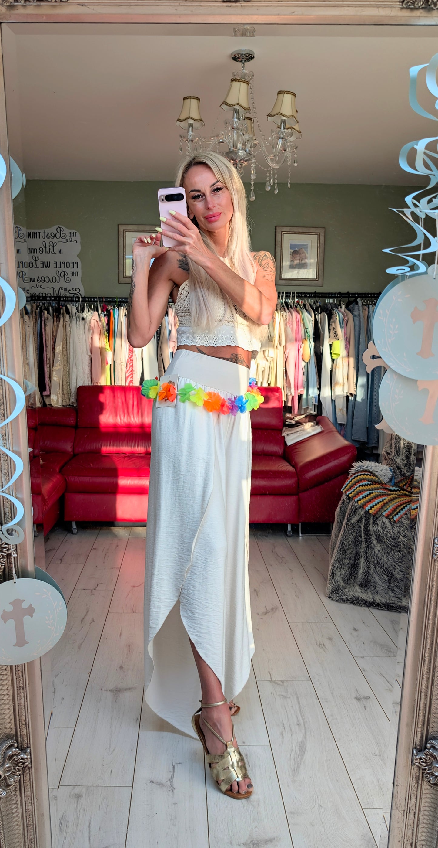 Summer Light Open Trousers
