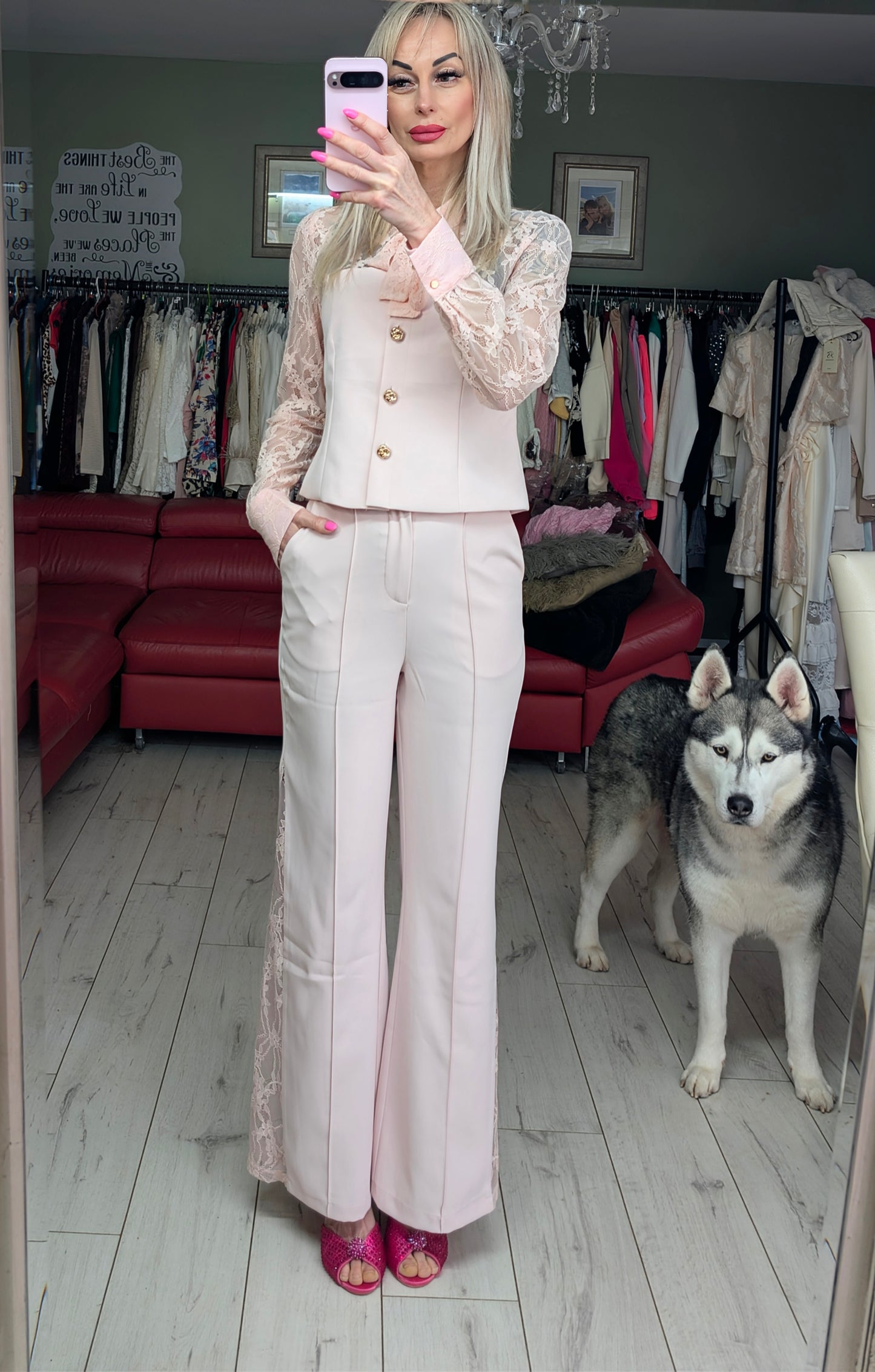 Occasionally Set Blouse and Trousers.