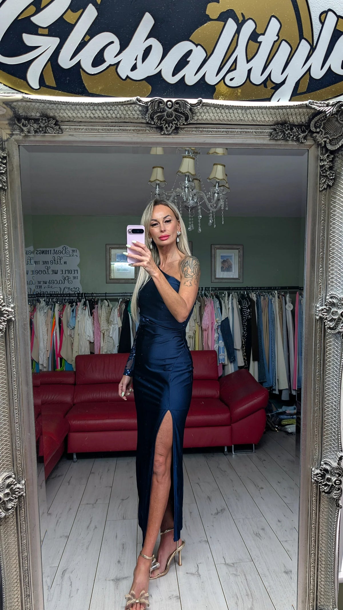 Navy Occasionally Long Dress